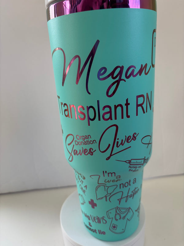 Transplant Nurse Tumbler