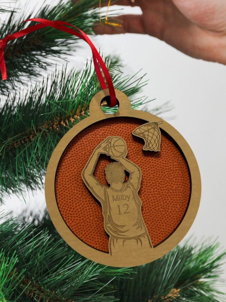 Basketball ornament