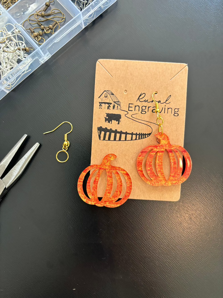 Pumpkin Earring