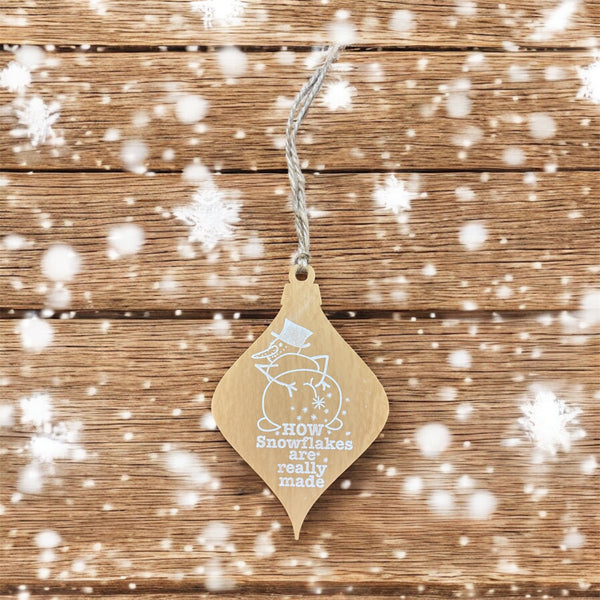 Silly Snowman Christmas Ornaments