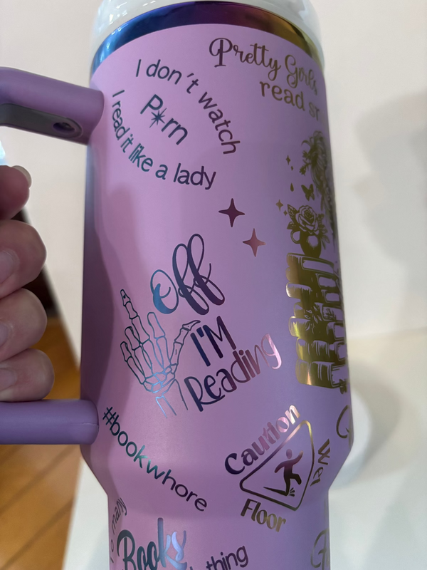 Smutty Book Tumbler