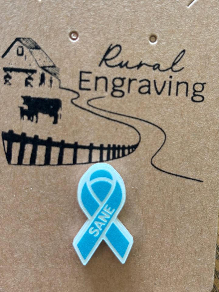 SANE Nursing pins – Rural Engraving